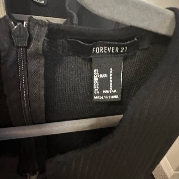 Black Mini F21 Dress - Picture 2 of 3